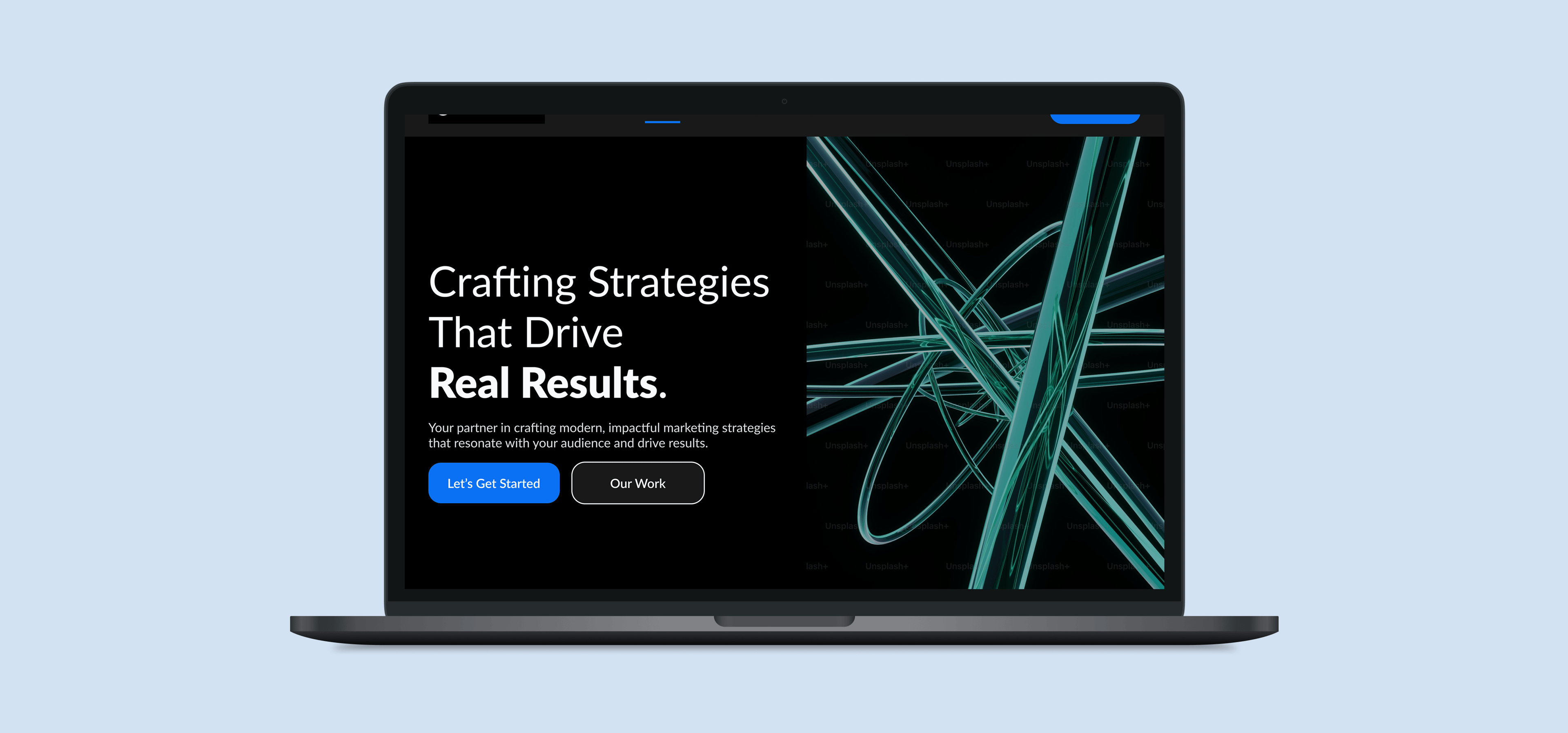 Bladerunner Landing Page