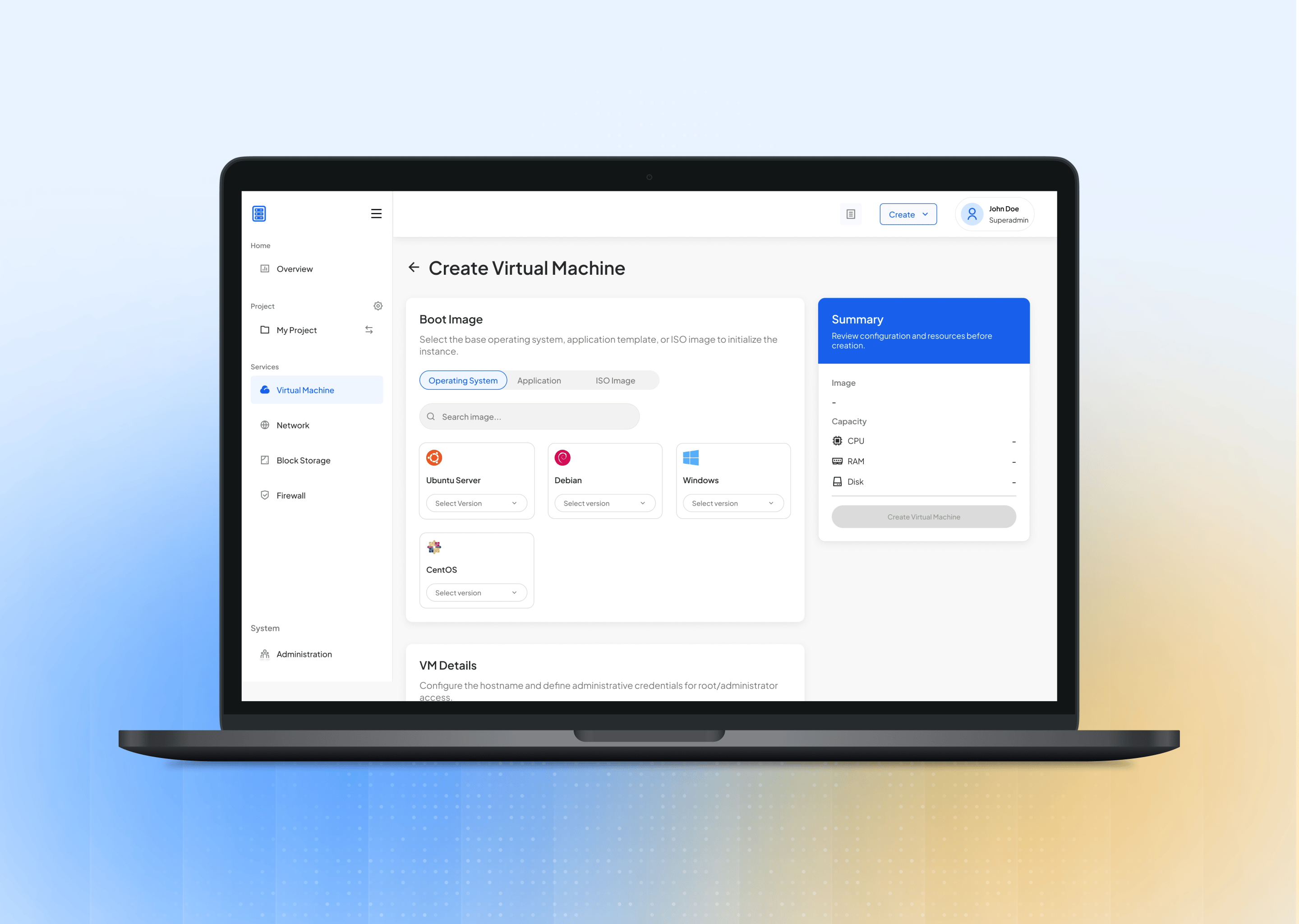 Marketplace page